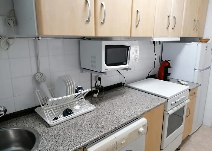 Piso A 50m De La Playa Con Terraza Y 2 Hab Lejlighed *